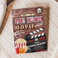 Spooktacular Halloween Movie Night Birthday Party