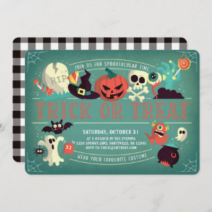 Spooktacular Halloween Party Invitation