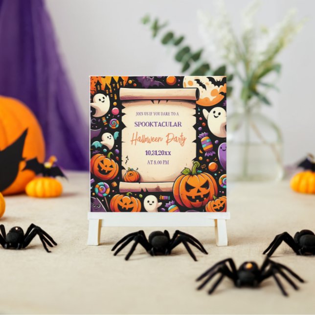 Spooktacular Halloween Party Invitation (Creator Uploaded)