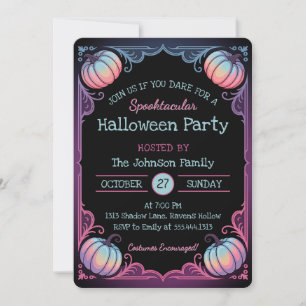 Spooktacular Halloween Party Invitation