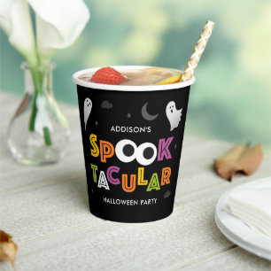 Spooktacular Halloween Party Paper Cup
