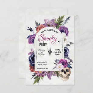 Spooktacular Halloween Soiree  Invitation