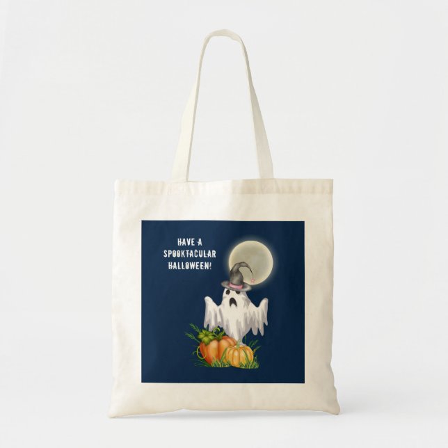Spooktacular Halloween Tote / Candy Bag (Front)