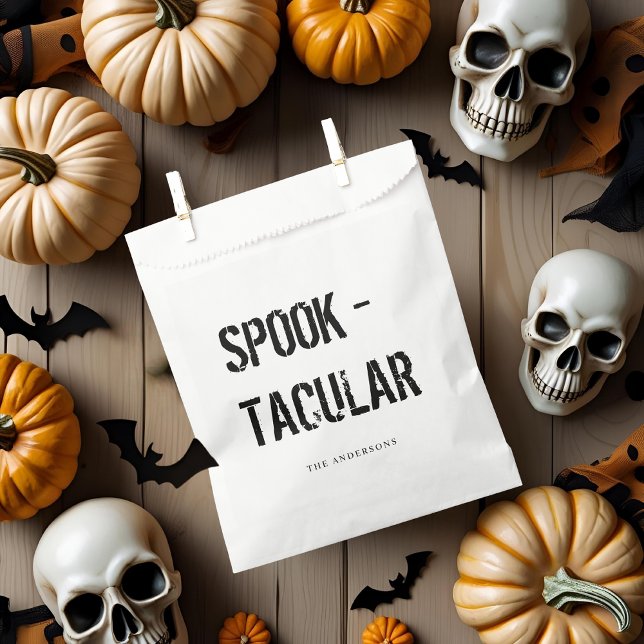 Spooktacular  | Happy Halloween  Favour Bags (Creator Uploaded)