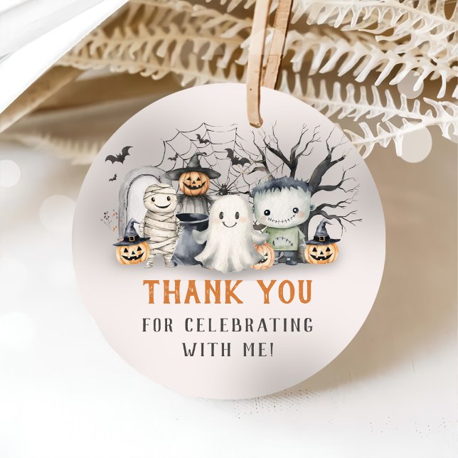 Spooktacular Kids Halloween Birthday Favour Tags (Creator Uploaded)