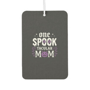 Spooktacular Mum Halloween Design_1 Car Air Freshener