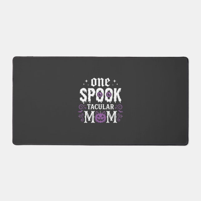 Spooktacular Mum Halloween Design_1 Desk Mat (Front)