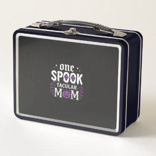 Spooktacular Mum Halloween Design_1 Metal Lunch Box