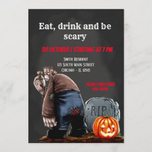 Spooktacular night invitation