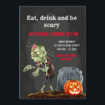 Spooktacular night invitation<br><div class="desc">Available in different products.  Did you know that you can transfer this design to any products that you want by yourself. If you don't know how,   please check my post to see how to do:  www.giftforallseason.com/blog/new-option-at-zazzle-store</div>