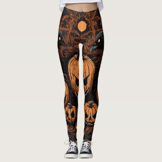 Spooktacular Style: Halloween Leggings Collection