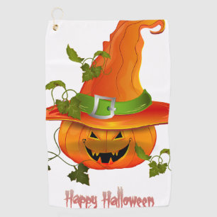 Spooktacular Swings: Halloween Golf Towels