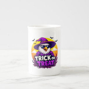 Spooktacular "TRICK OR TREAT" Halloween Design! Bone China Mug