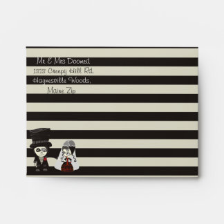 Spooktacular Wedding Thanks Envelopes