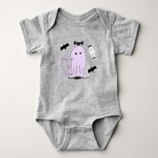 Spooky 365 Days A Year Baby bodysuit (Front)