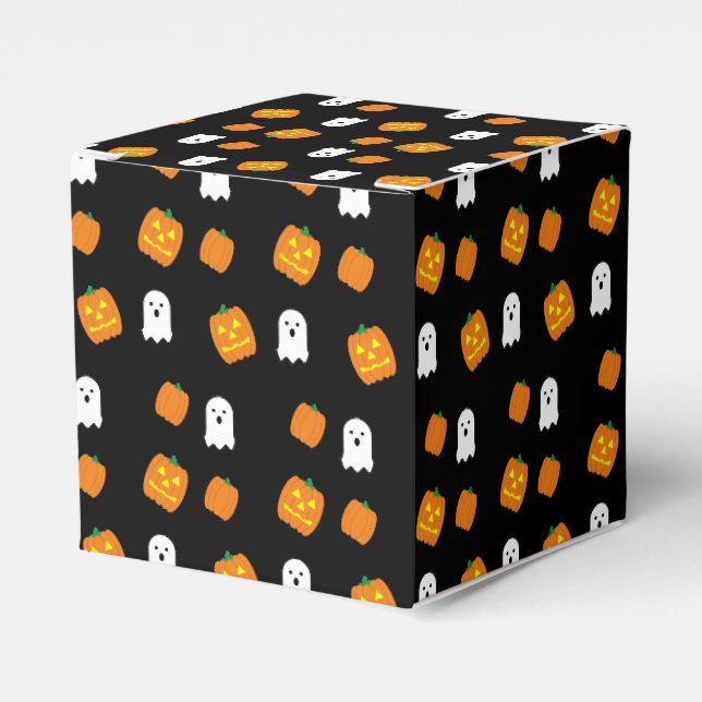 Spooky 4th Birthday Favour Box (Front Side)