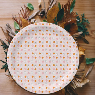 Spooky 4th Birthday Paper Plate
