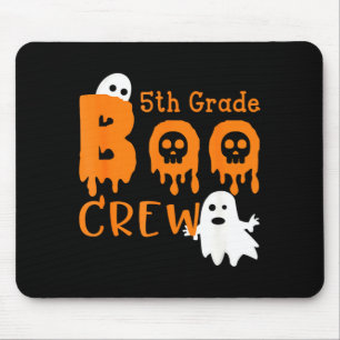 Spooky 5th grade boo crew - scary ghosts  mouse mat