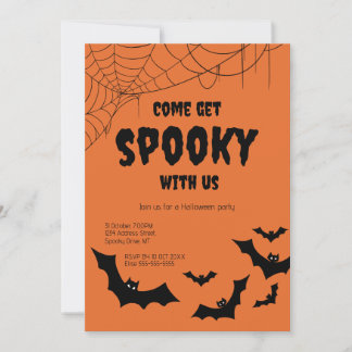Spooky Adult Halloween Party Invitation
