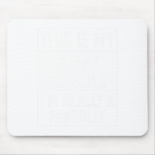 Spooky Aesthetician Skeleton Halloween Design  Mouse Mat