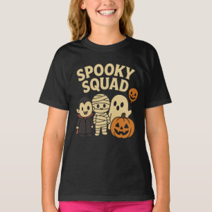 Spooky and Squad Halloween Clothes male female T-Shirt