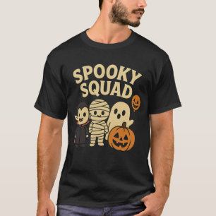 Spooky and Squad Halloween Clothes male female T-Shirt