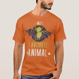 Spooky Animal Lover Cute Creepy Flying Bat T-Shirt