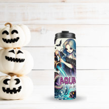 SPOOKY AQUARIUS BIRTHDAY ZODIAC HALLOWEEN 