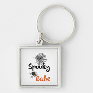 Spooky Babe – Cute Halloween Design Key Ring