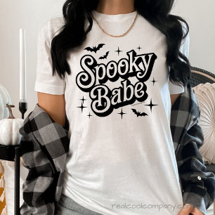 Spooky Babe Halloween Bella Canva  Tri-Blend Shirt