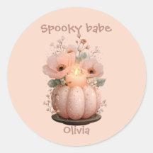 Spooky Babe Pumpkin for Girls