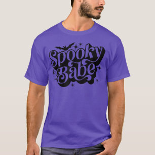 Spooky Babe Pumpkin Spooky Season Women Halloween T-Shirt
