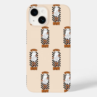 "Spooky Babe" Woman Halloween Ghost Orange Case-Mate iPhone 14 Case
