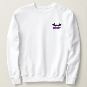 "Spooky Bat" Minimalist Sweatshirt