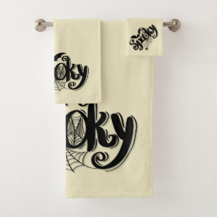 Spooky Bath Towel Set