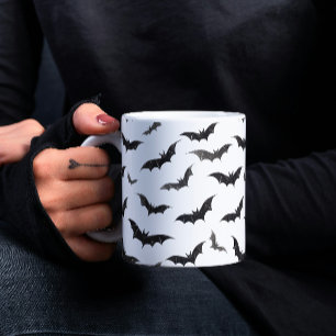 Spooky Bats Halloween Coffee Mug