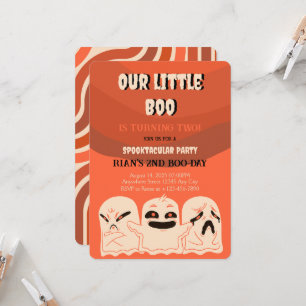 Spooky Birthday Party Invitation
