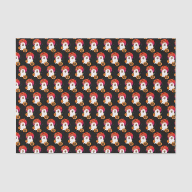 SPOOKY BOO-DOG   -Tissue paper sheets (Front)