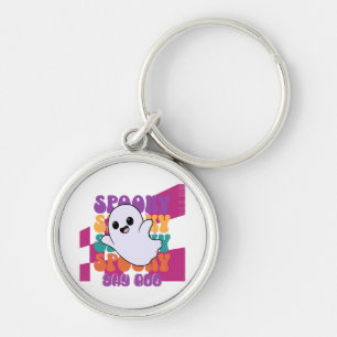 Spooky Boo Key Ring