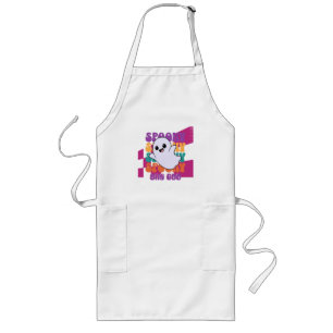 Spooky Boo Long Apron