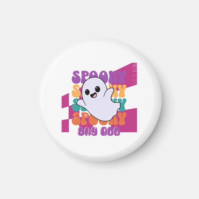 Spooky Boo Magnet (Front)