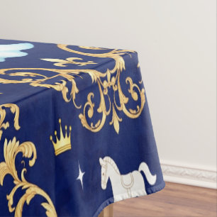 Spooky Boo Prince Tablecloth Halloween