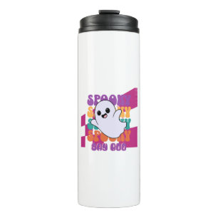 Spooky Boo Thermal Tumbler