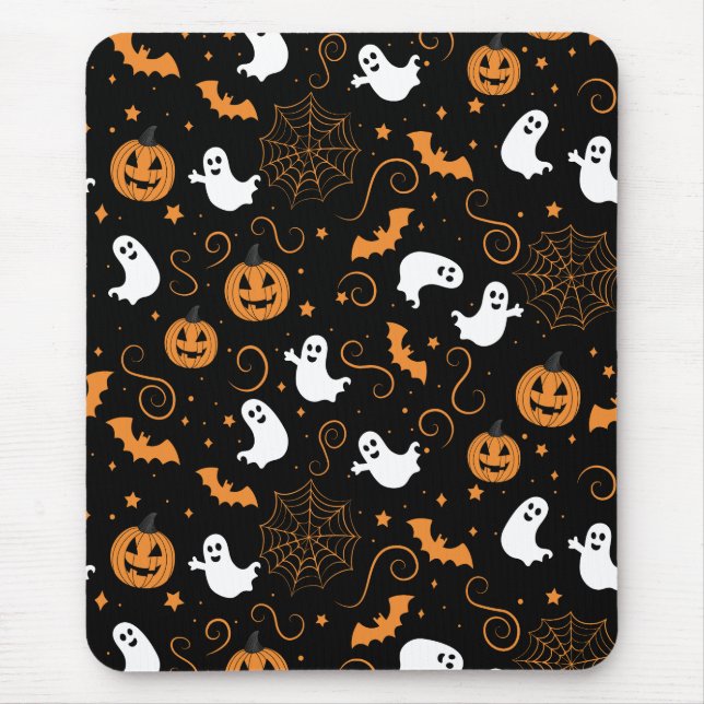 Spooky Boo-tiful Night Mouse Mat (Front)