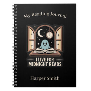 Spooky Book Lover Midnight Reads Reader Journal