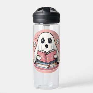 Spooky Bookworm Water Bottle