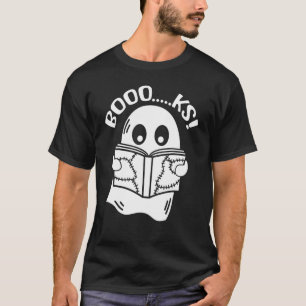 Spooky Boooks Reading Halloween Book Costume T-Shirt