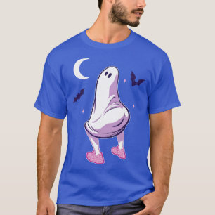 Spooky Booty Twerking Halloween Bedsheet Ghost T-Shirt
