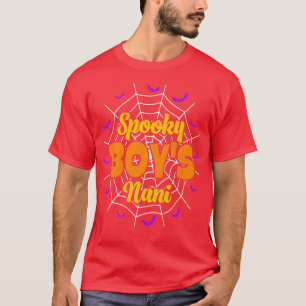 Spooky Boy's Nani Mum Spooky Halloween Costume 25 T-Shirt