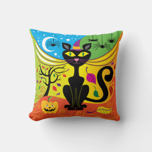 Spooky Breeze Cat Cushion